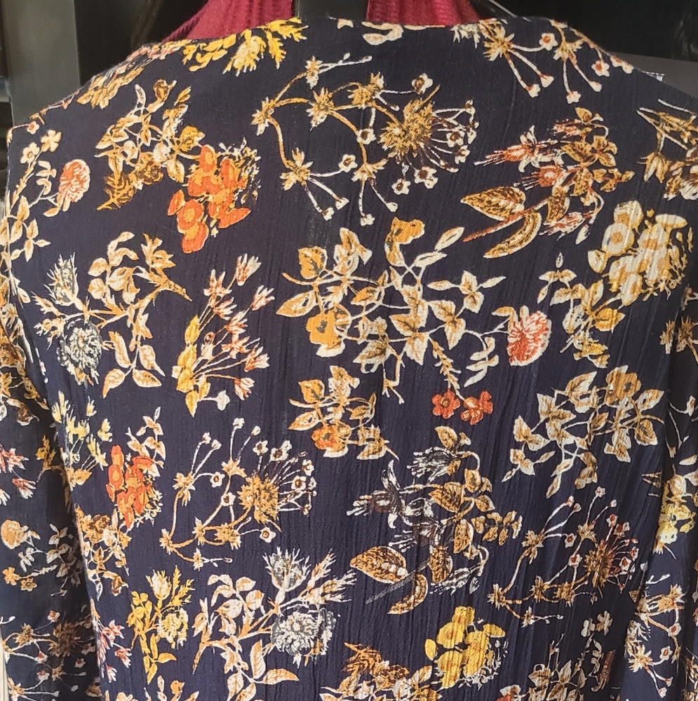Botanical Harvest 40's Inspo Boho Relativity Dress - Picture 7 of 8